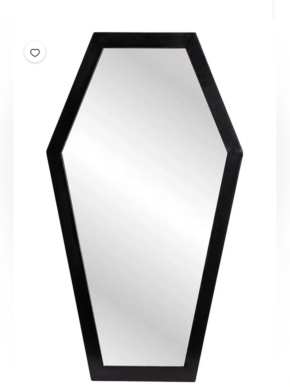 Gothic Curiosities Large Coffin Mirror - 21 Inch x11.5” Gothic Decor